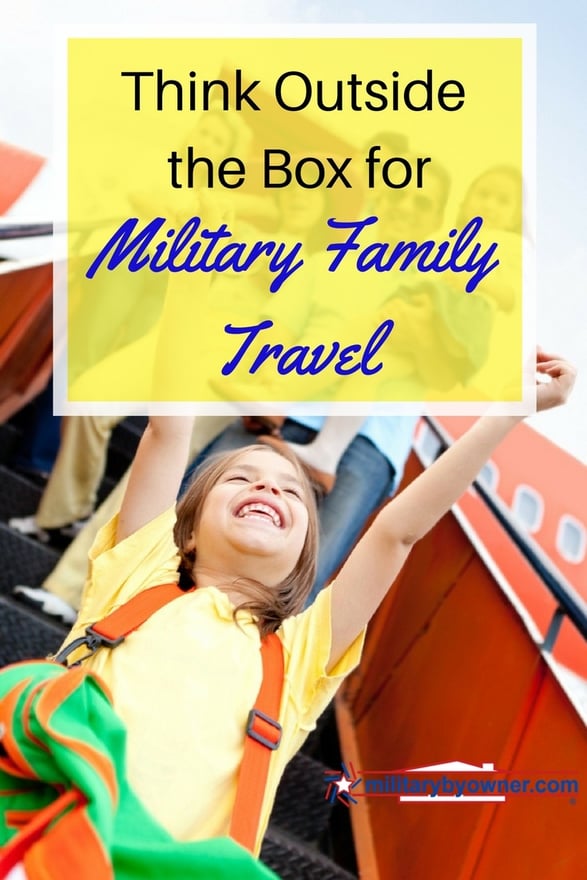 Whether you're traveling for spring break or making PCS travel plans, some alternative travel resources might be the ticket for your military family! 