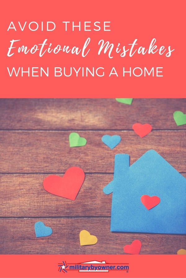 Avoid these emotional mistakes when it comes to buying a home. 