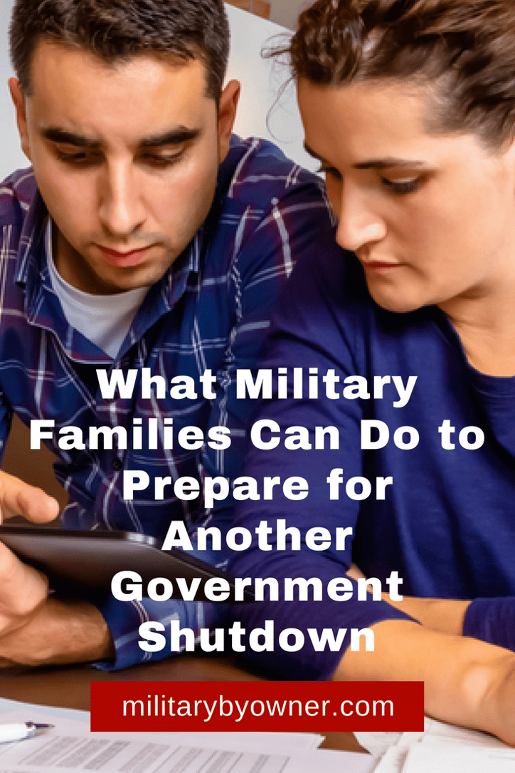 Crisis Averted? What Military Families Can Do to Prepare for Another Government Shutdown