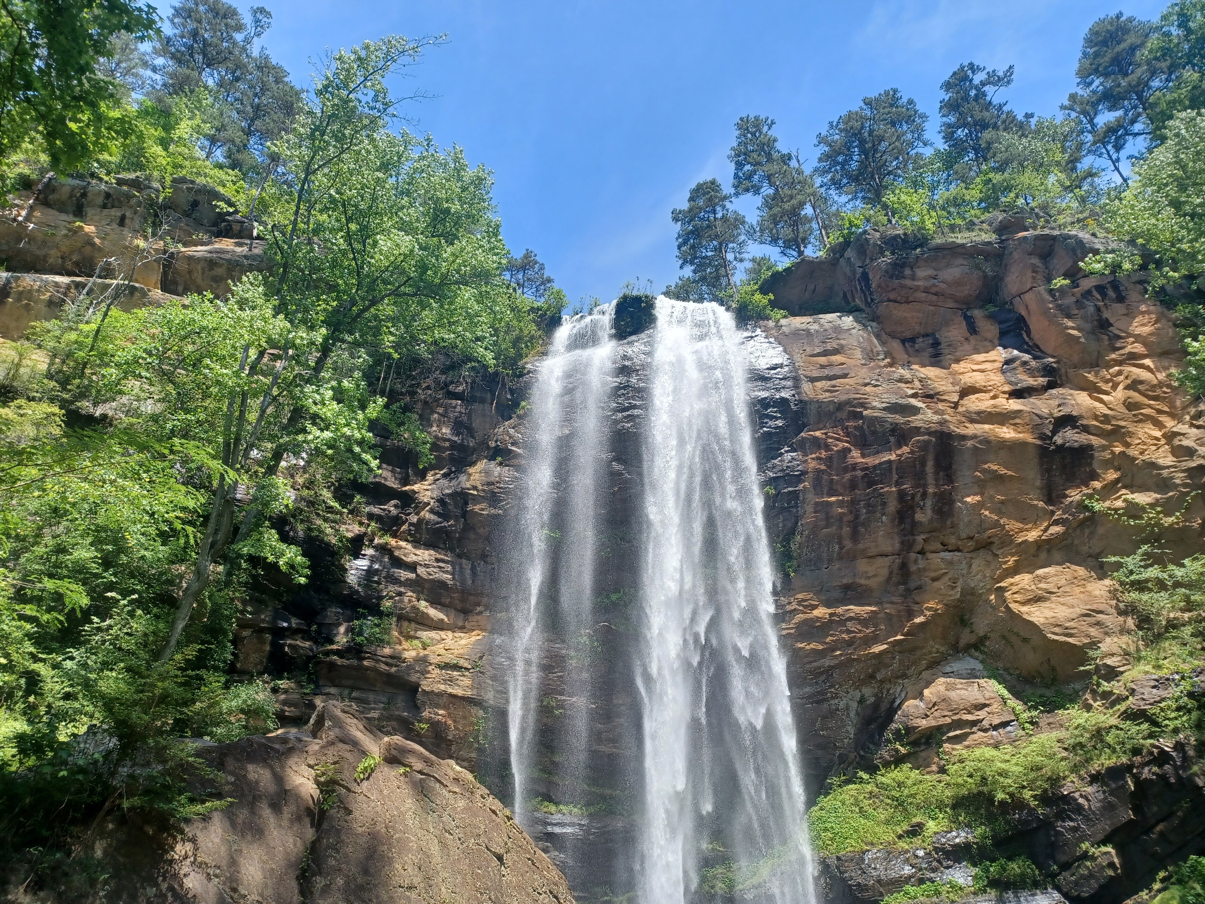 Toccoa Falls in Georgia