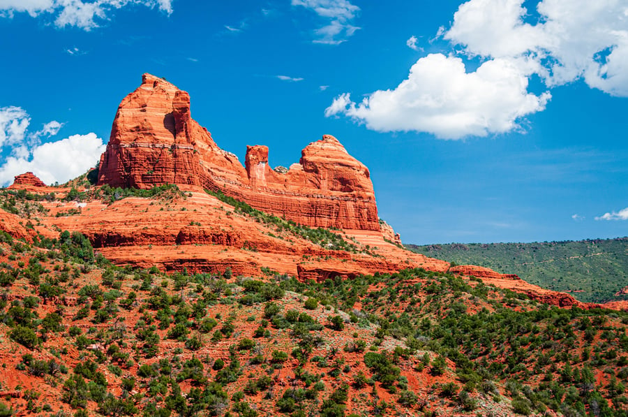 Snoopy Rock in Sedona, Arizona