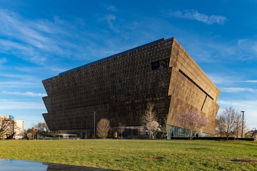 The National Museum of African American History and Culture in Washington, DC