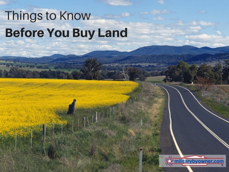 5 Things to Know Before You Buy Land