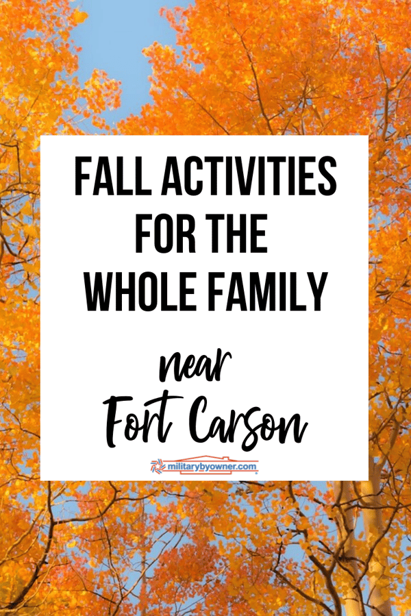 Fall Activities Near Fort Carson