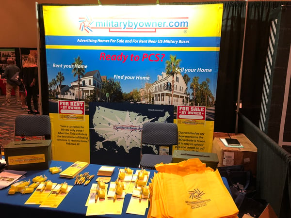 MilitaryByOwner booth at Expo Hall