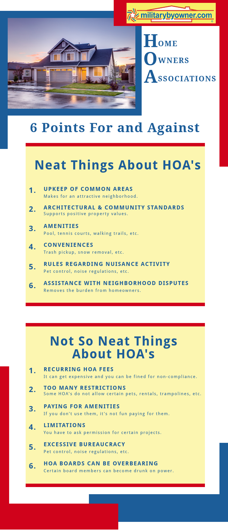 HOA Pros and Cons