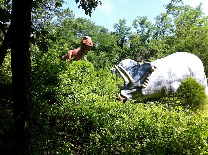 Dinosaur World near Fort Campbell