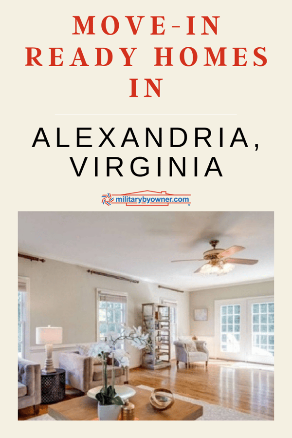 Move-In Ready Homes in Alexandria Virginia