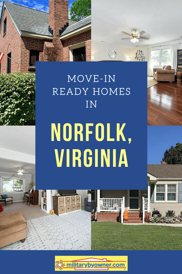 Move-In Ready Homes in Norfolk, Virginia