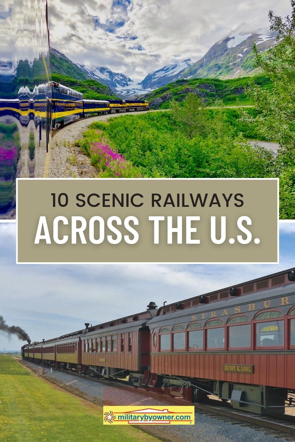 10 of the Best Scenic Railways Across the U.S.