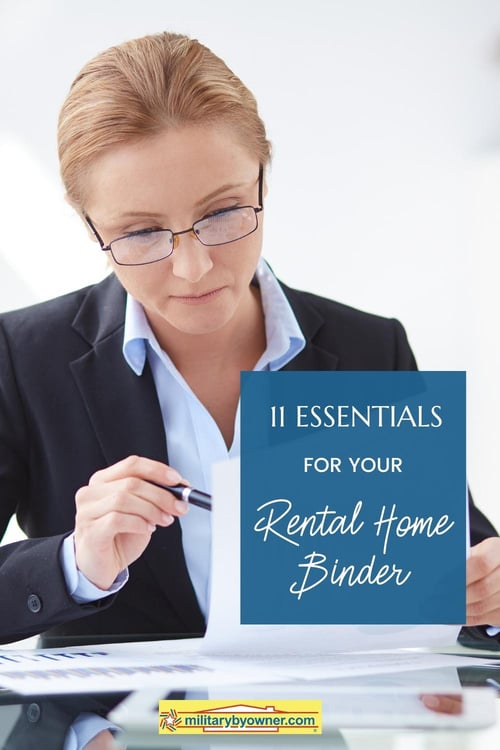 11 Essentials for Your Rental Home Binder