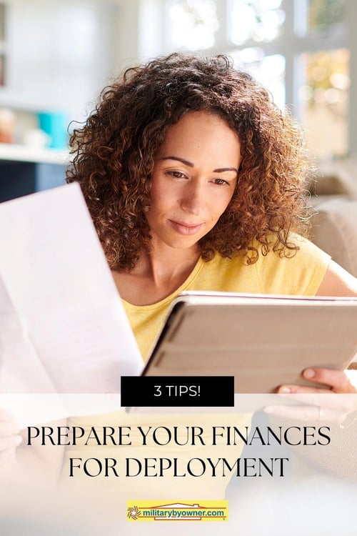 3 Tips to Prepare Your Finances for Deployment