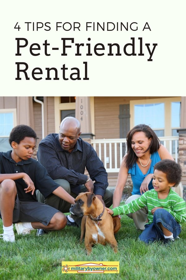 4 Tips for Finding a Pet-Friendly Rental