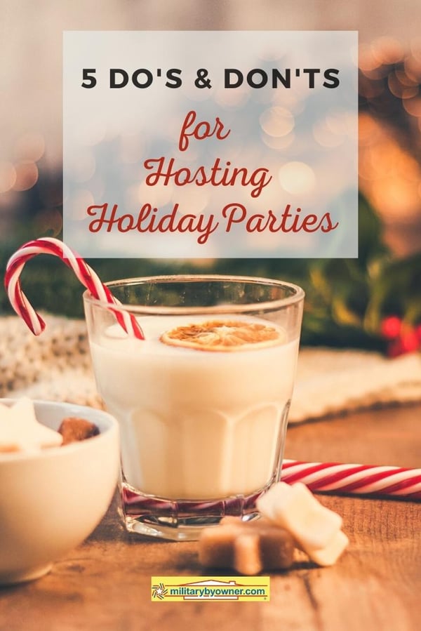 5 dos and donts for hosting holiday parties