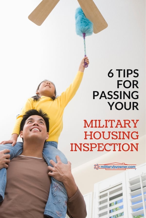 6 Tips for Passing Your Military Housing Inspection