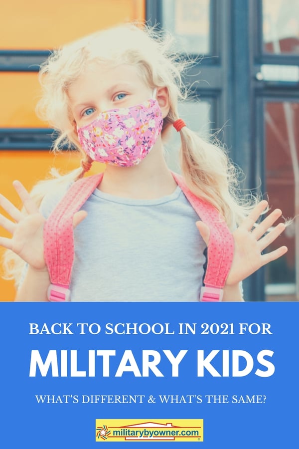 Back to school for military kids in 2021