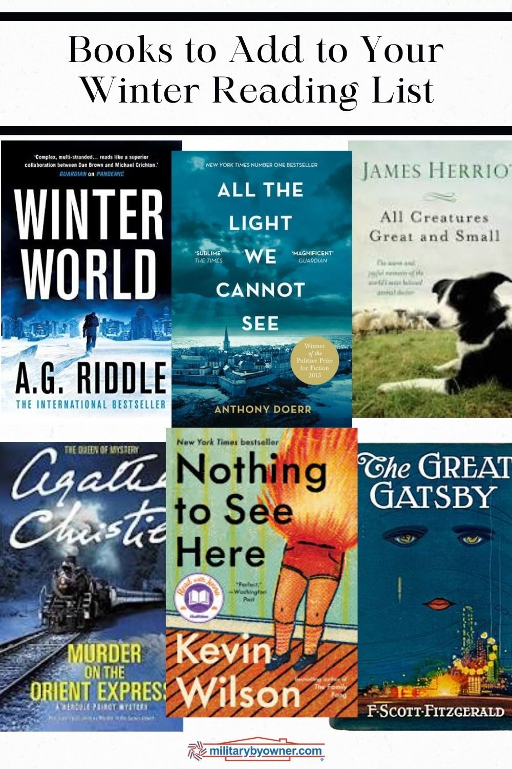 Books to Add to Your Winter Reading List