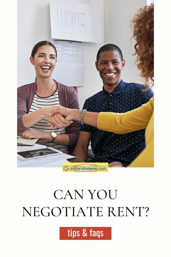 Can you negotiate rent?