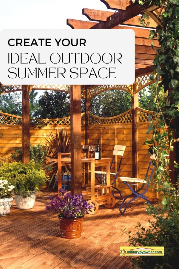 Create your Ideal Outdoor Summer Space