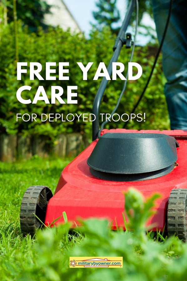 Free Yard Care for Deployed Troops