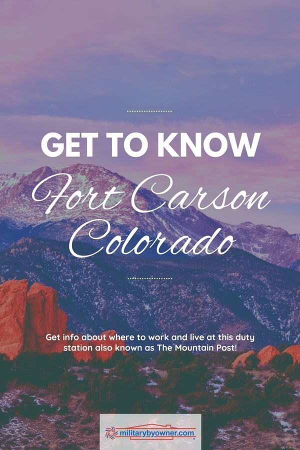Get to Know Fort Carson