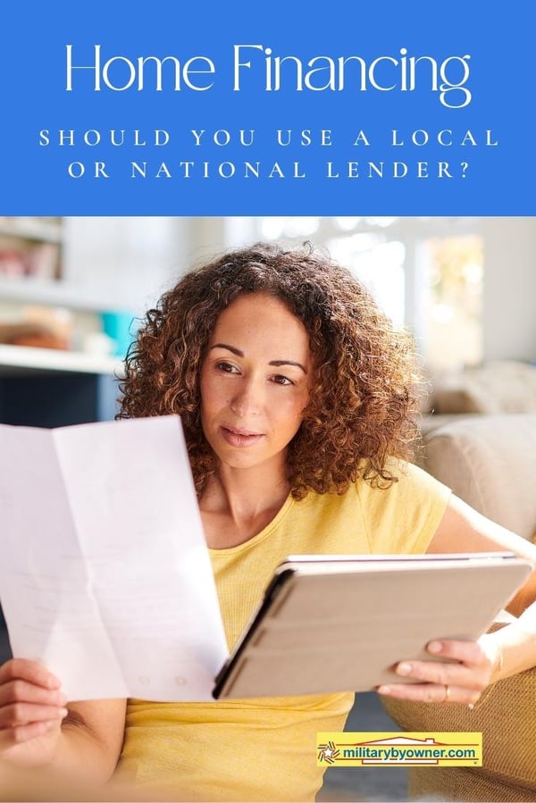 Home Financing Should You Use a Local or National Lender