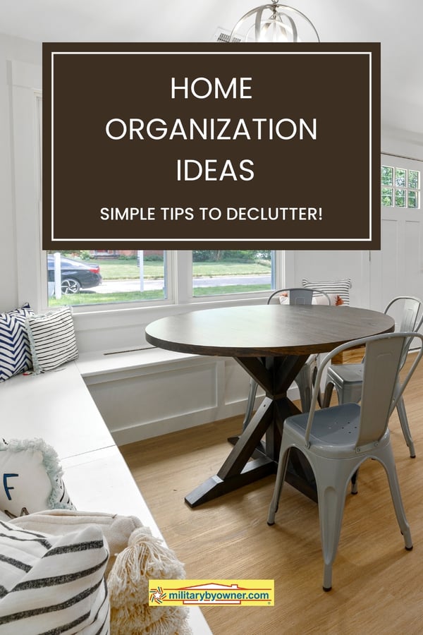 Home Organization Ideas Declutter Your Space with These Simple Tips