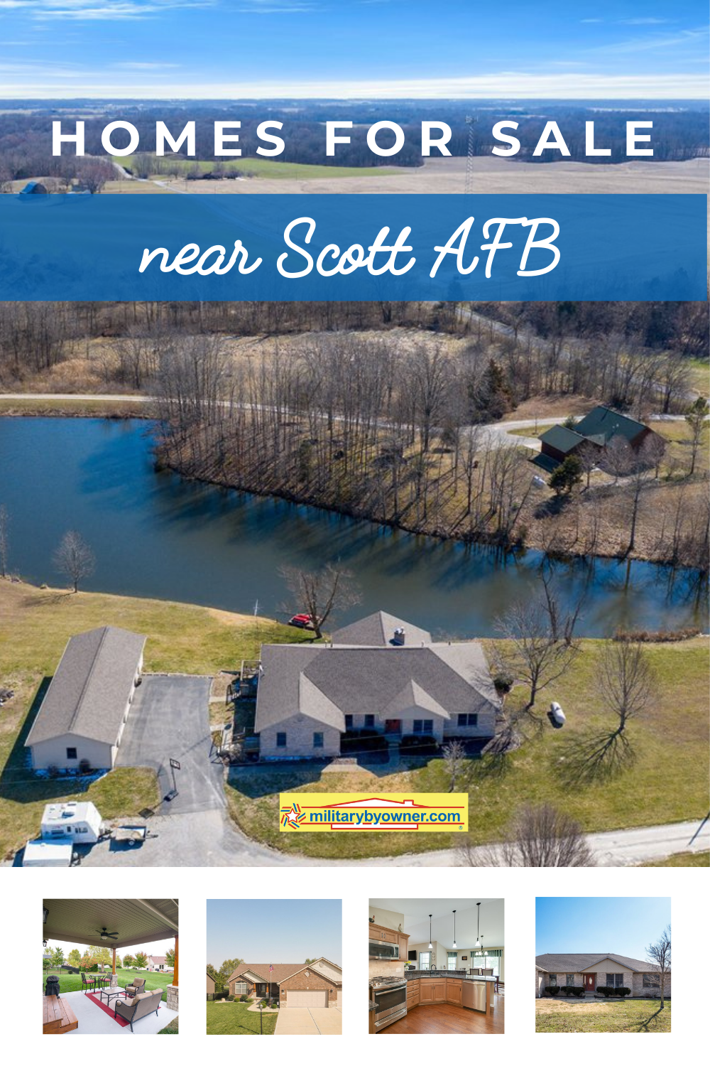 homes for sale near scott afb