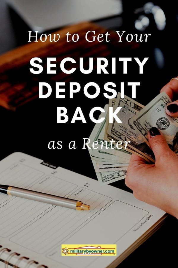 How to Get Your Security Deposit Back