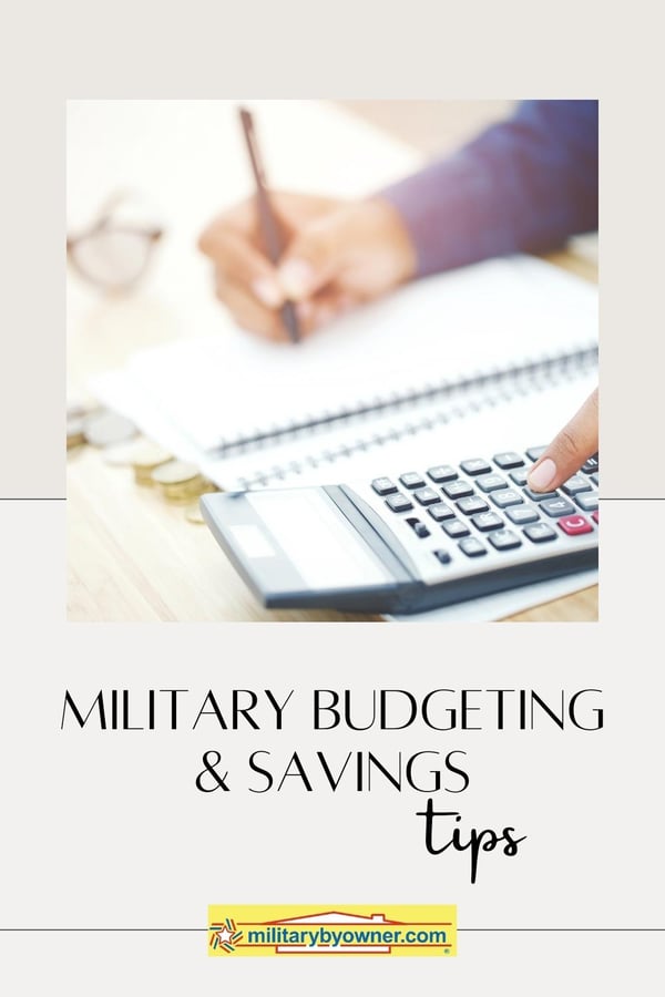 Military budgeting and savings tips