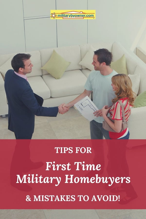 Tips for First Time Military Homebuyers