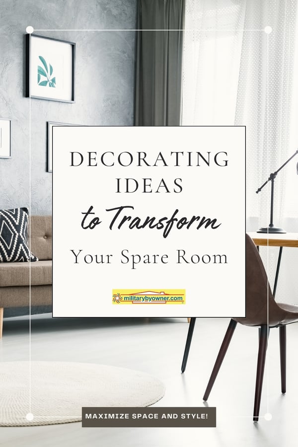 Transform Your Spare Room Decorating Ideas for Maximizing Space and Style