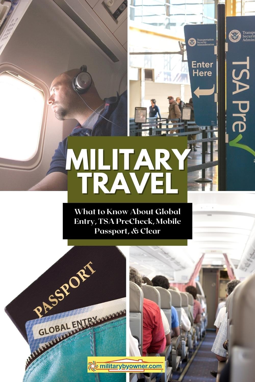 What Military Families Should Know about Global Entry, TSA PreCheck, Mobile Passport, and Clear