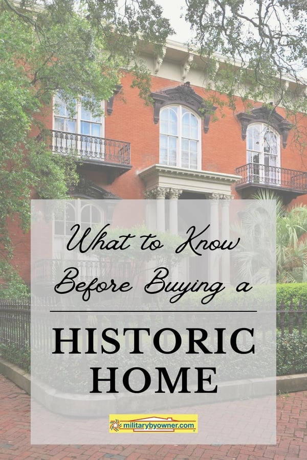 What to Know Before Buying a Historic Home