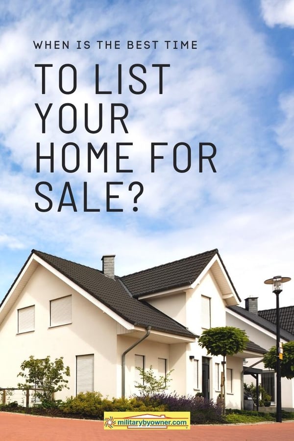 When is the Right Time to list your home for sale