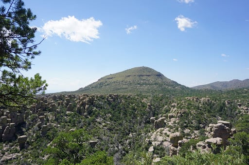 Rock formations at Chiricahua National Monument 