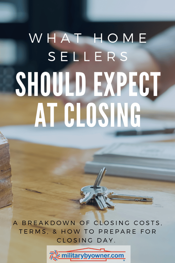 What Home Sellers Should Expect at Closing