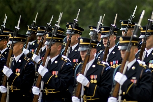 Old Guard at Tomb of the Unknown Soldier