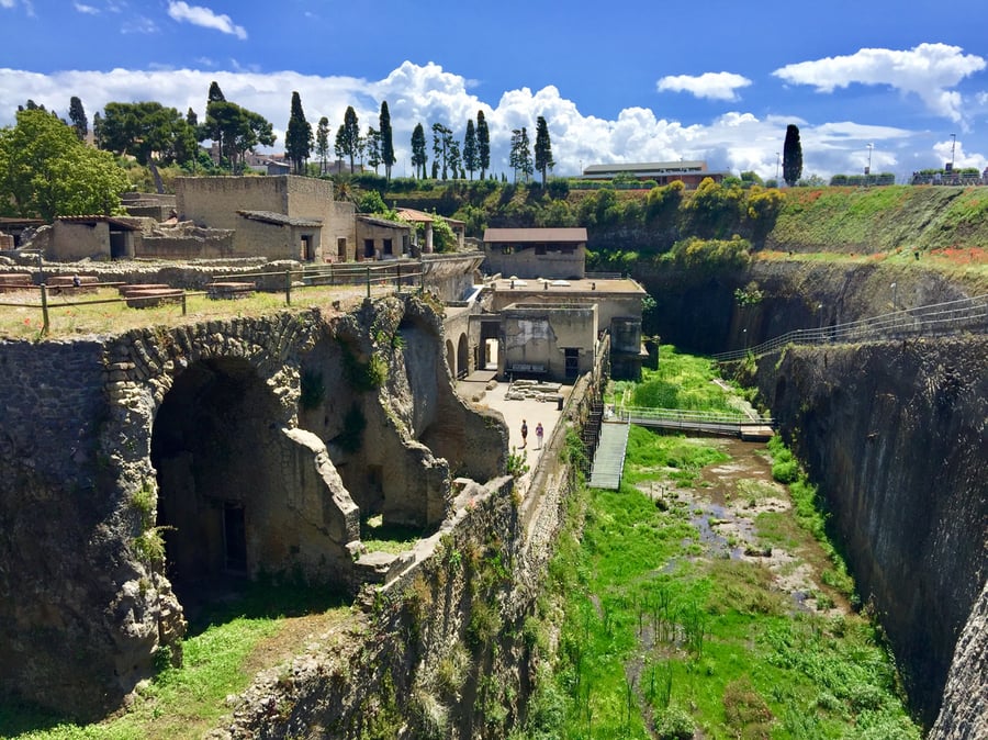 ruins of Herculaneum