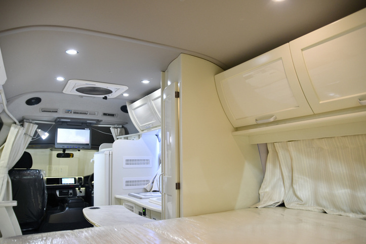 interior of new RV