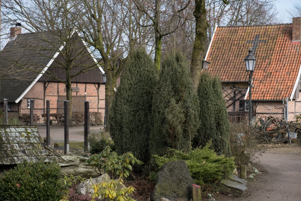 old house in a german village