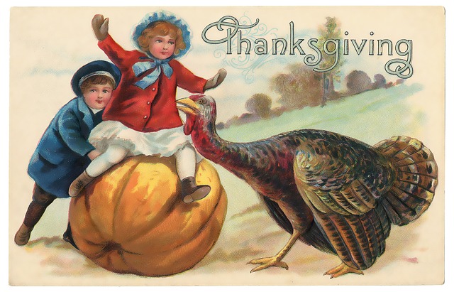 Thanksgiving vintage cards 