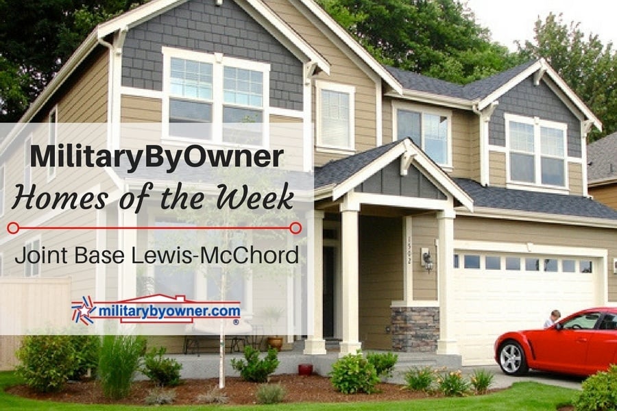 MilitaryByOwner Homes Of The Week Near Joint Base Lewis-McChord